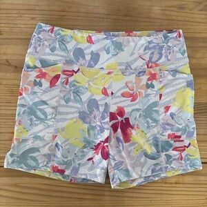 Pro Player Red and Yellow Athletic Shorts Vibrant Design
